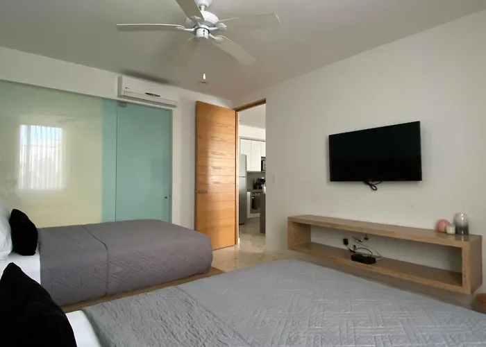 Apartahotel Departamento 2 Recamaras Anah Playa del Carmen